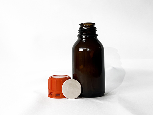 Medium mouth glass reagent bottle 125ML