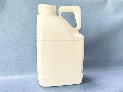 5L white fluorinated plastic bucket (large mouth)