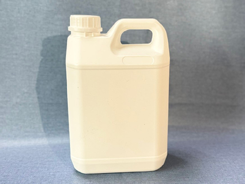 6L white fluorinated plastic bucket (small opening)