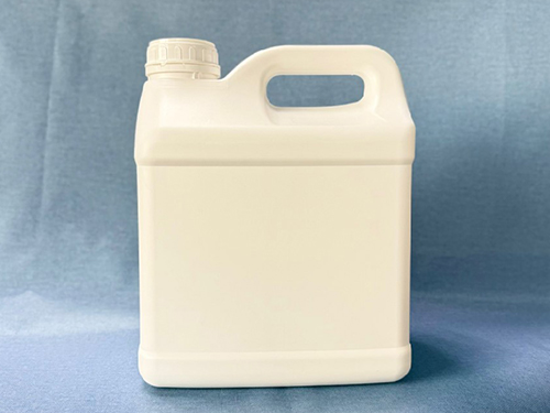 10L white fluorinated plastic bucket (large mouth)
