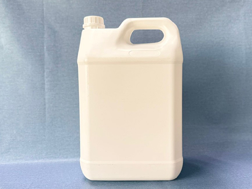 10L white fluorinated plastic bucket (small opening)