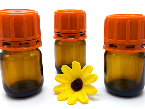 Medium mouth glass reagent bottle 25ML